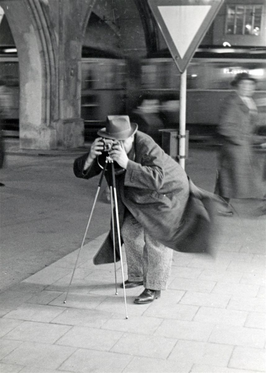 Herbert Wendling vor dem Alten Rathaus