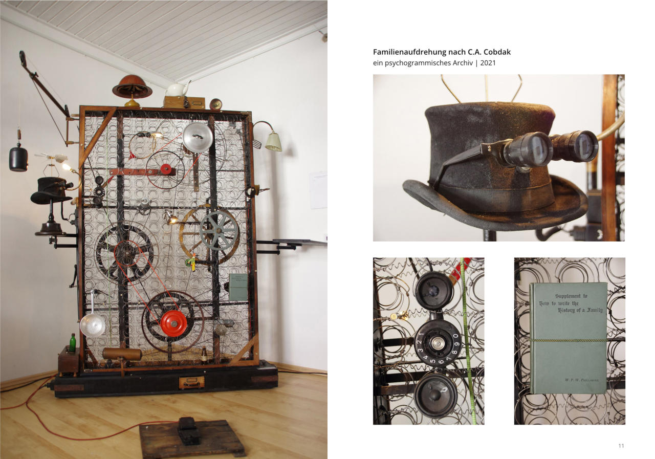 Pressebild, Doppelseite, Familienaufdrehung nach C.A. Cobdak