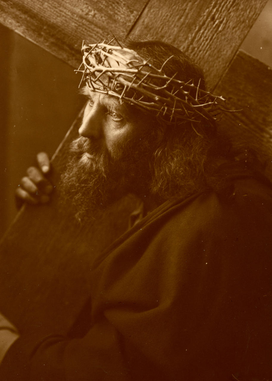 Oberammergau und seine Passionsspiele 1922 - Fotografie von Henry Traut, Oberammergau and its Passion Play 1922 - photograph by Henry Traut