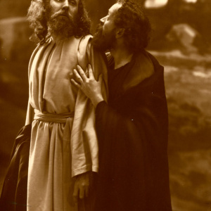 Oberammergau und seine Passionsspiele 1922–Jesus und Judas