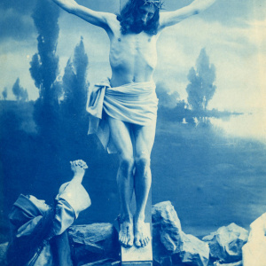 Oberammergau und seine Passionsspiele 1922 –Jesus am Kreuz