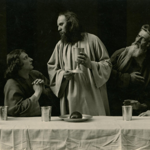 Oberammergau und seine Passionsspiele 1922 – Abendmahl