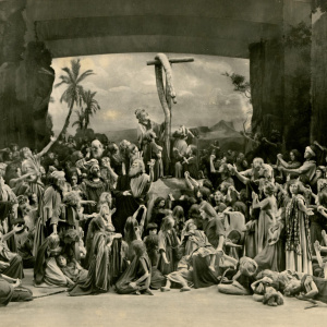 Oberammergau und seine Passionsspiele 1922 - Fotografie von Henry Traut, Oberammergau and its Passion Play 1922 - photograph by Henry Traut