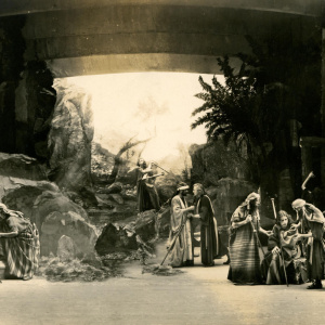 Oberammergau und seine Passionsspiele 1922 - Fotografie von Henry Traut, Oberammergau and its Passion Play 1922 - photograph by Henry Traut