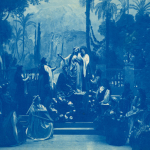 Oberammergau und seine Passionsspiele 1922 - Fotografie von Henry Traut, Oberammergau and its Passion Play 1922 - photograph by Henry Traut