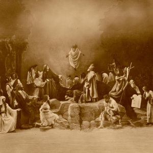 Oberammergau und seine Passionsspiele 1922 - Fotografie von Henry Traut, Oberammergau and its Passion Play 1922 - photograph by Henry Traut