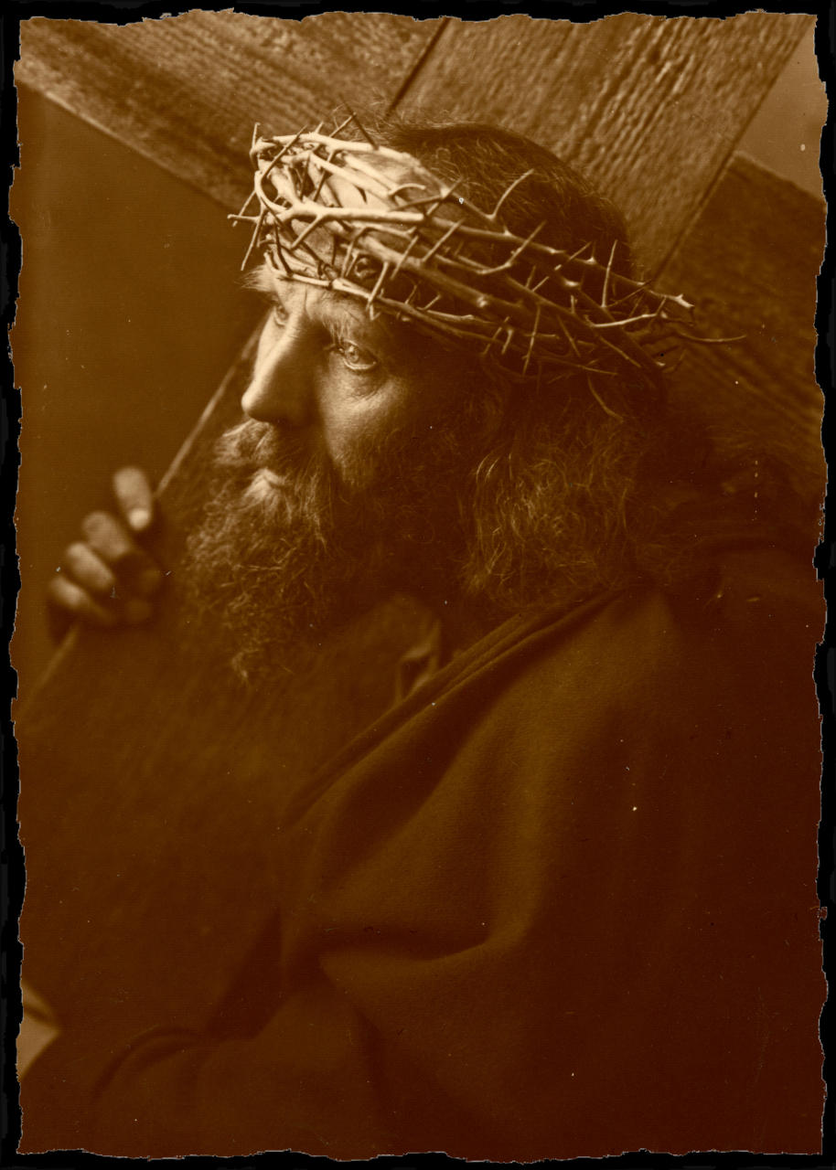 Oberammergau und seine Passionsspiele 1922 - Fotografie von Henry Traut, Oberammergau and its Passion Play 1922 - photograph by Henry Traut