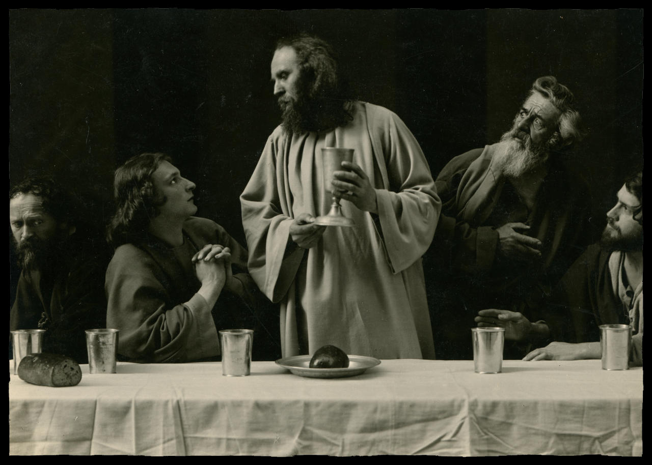 Oberammergau und seine Passionsspiele 1922 - Fotografie von Henry Traut, Oberammergau and its Passion Play 1922 - photograph by Henry Traut