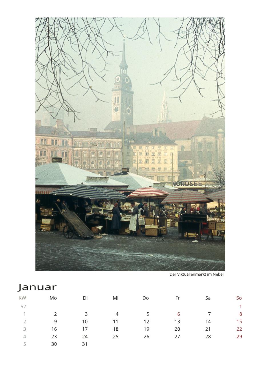 Best Of - Kalender München 2023 - Historisches München - H. Wendling
