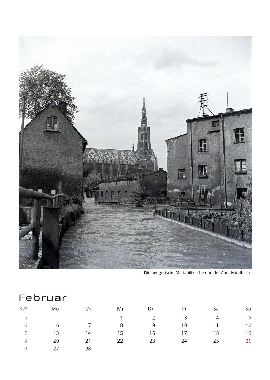 Best Of - Kalender München 2023 - Historisches München - H. Wendling