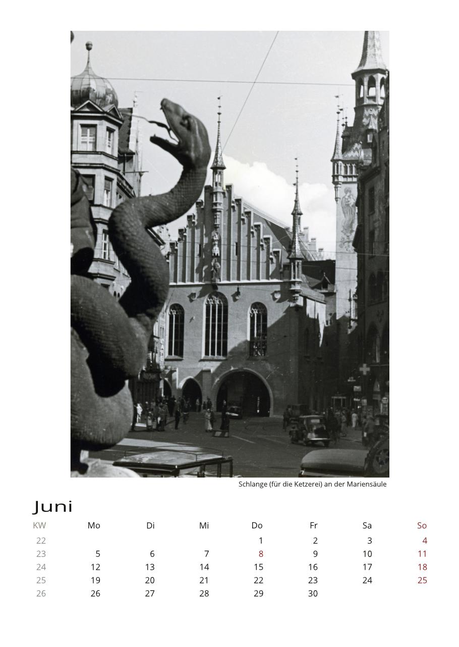 Best Of - Kalender München 2023 - Historisches München - H. Wendling