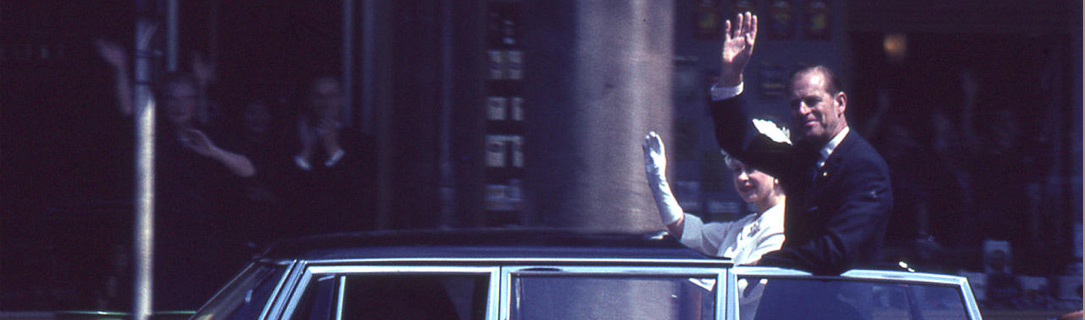 Queen Elisabeth II und Prinz Philip auf Staatsbesuch in München - 21. Mai 1965