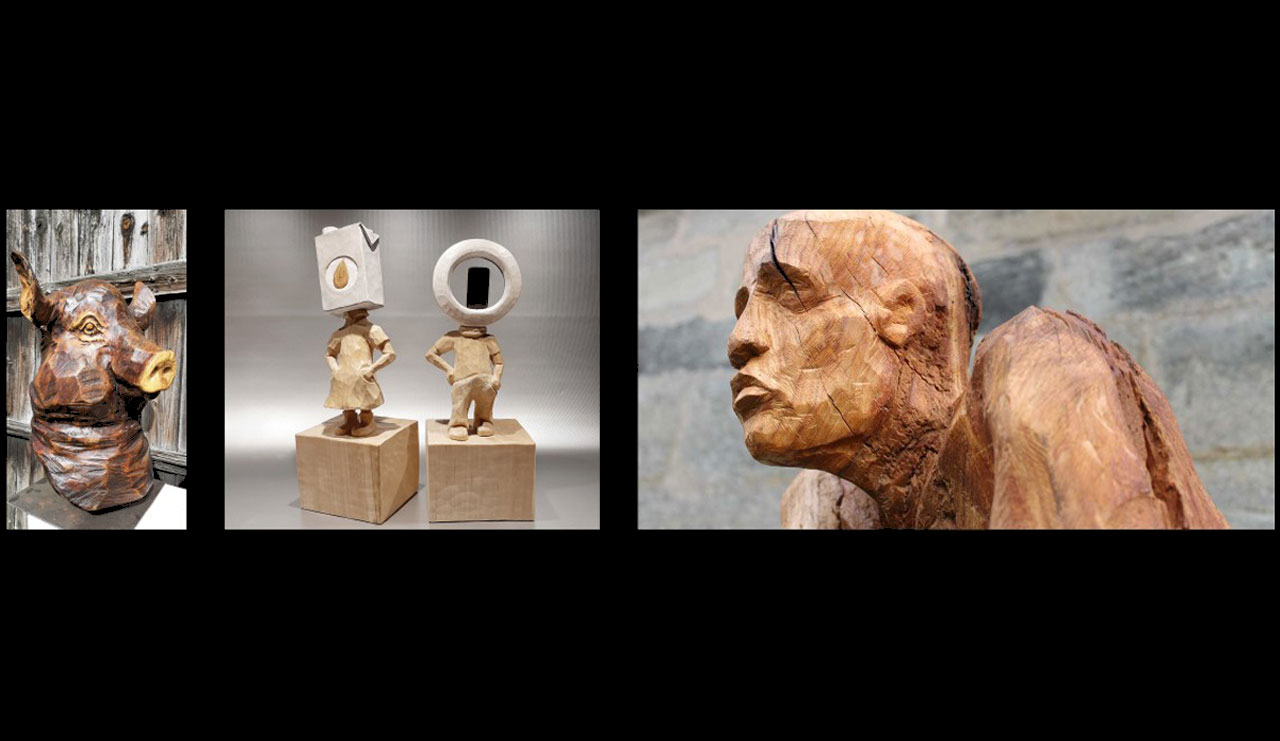 Skulpturen Nadine Elda Rosani