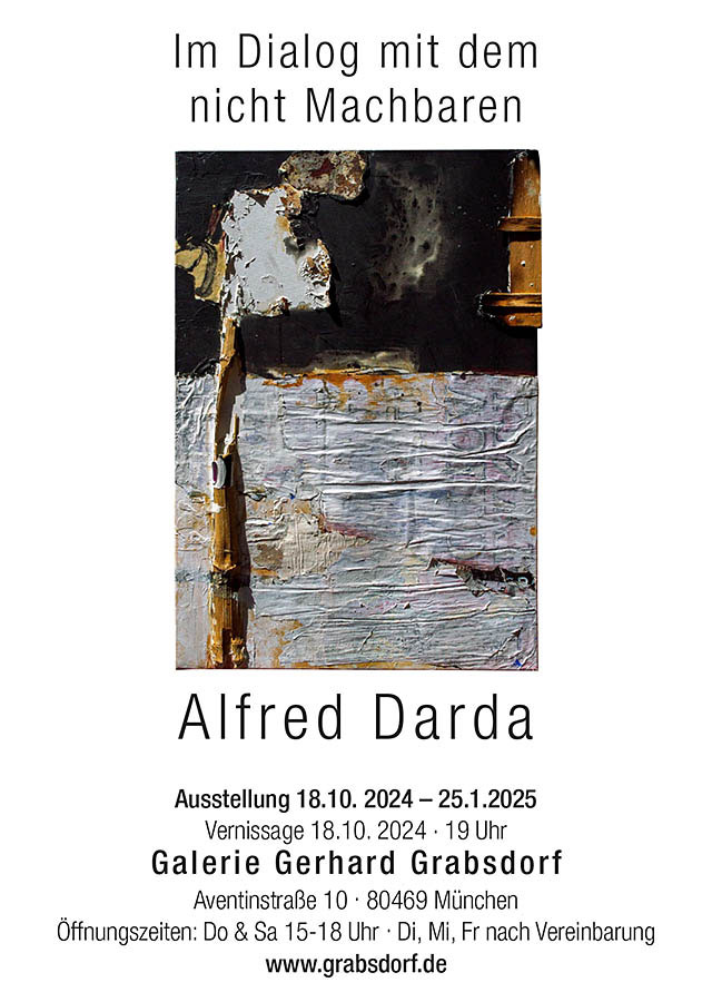 Ausstellungsplakat Alfred Darda Ausstellungsplakat Alfred Darda