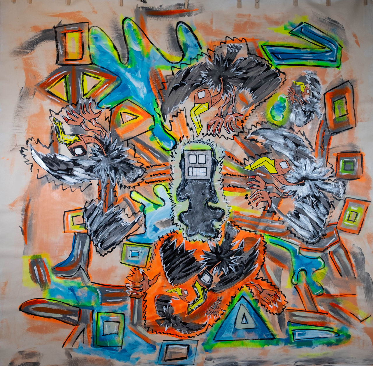 Thomas Kelm, die KI schläft nie, the vultures circle-above my consciousness