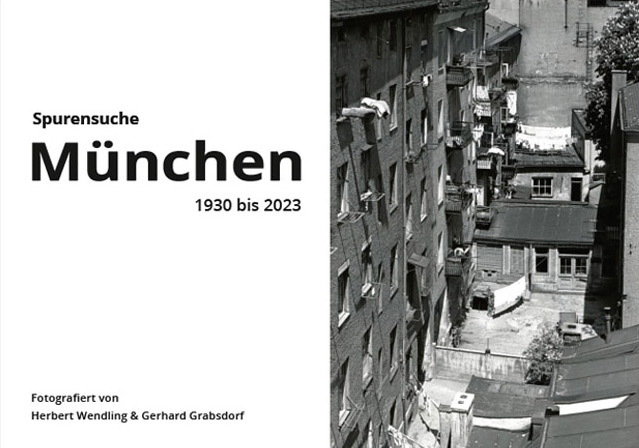 Cover des Bildbandes Spurensuche München